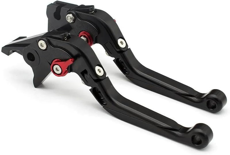 مناسب لـ ZX1400 ZX14R ZZR1400 2006 2007 2008 2009-2017 ذراع فرامل وقابض دراجة نارية قابل للطي والتمديد والتعديل - Image 3