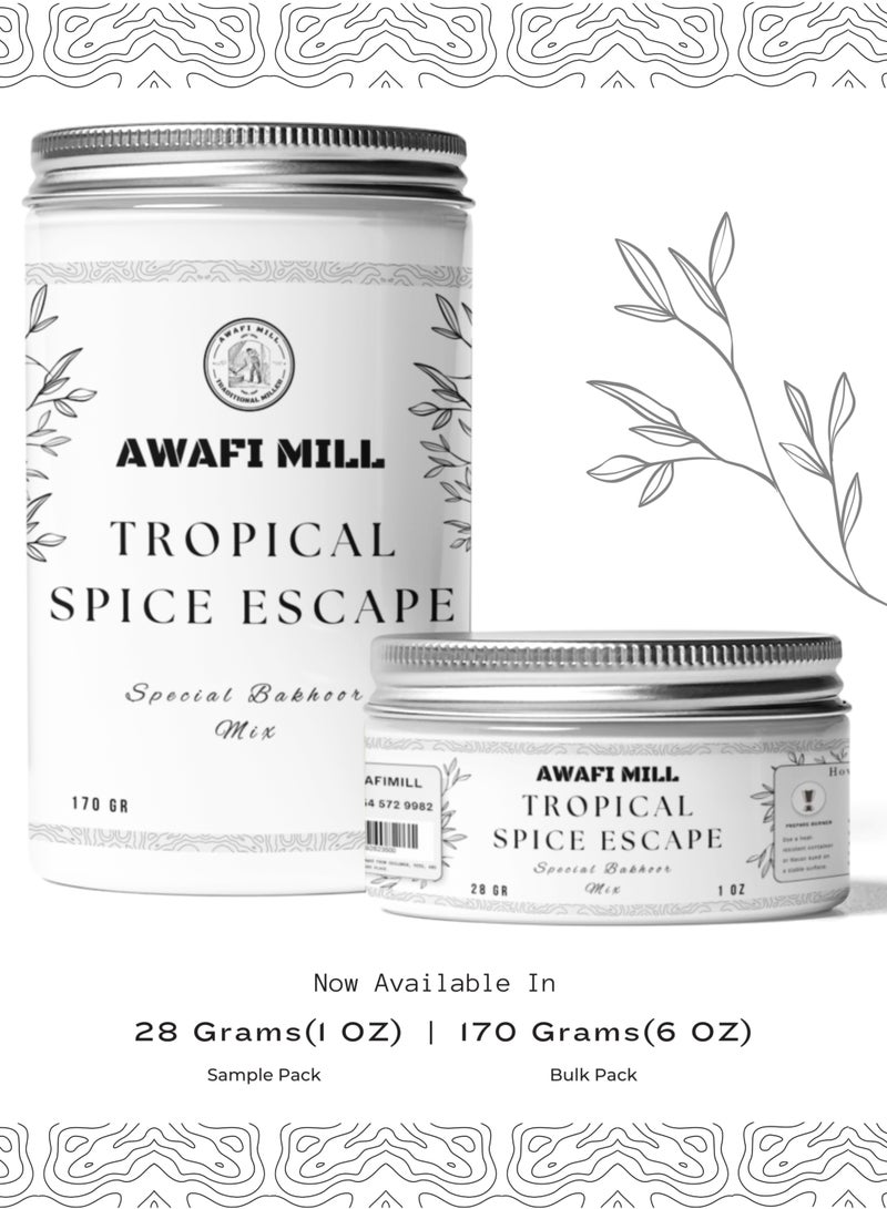 Awafi Mill AWAFI MILL Tropical Spice Escape Bakhoor Mix – Specially Created Incense for a Calming and Uplifting Fragrance  - Image 5