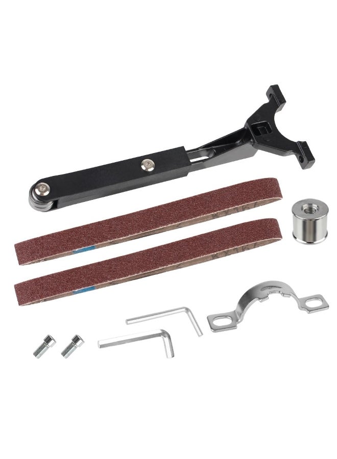 Electric Drill Conversion Angle Grinder Metals Handle Holder Adapter Trimming Polishing Sanding Belt Machine Tool Accessories Polishing Accessories 