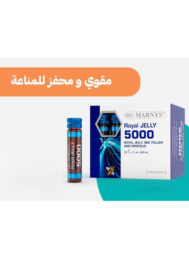 Marnys Royal Jelly 5000 mg Syrup - 20 Vials - Image 3