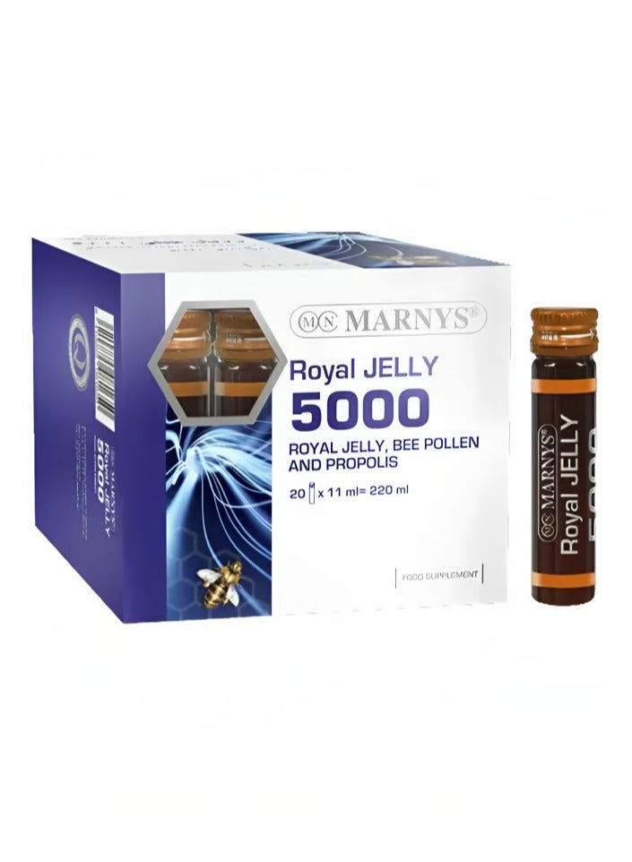 Marnys Royal Jelly 5000 mg Syrup - 20 Vials - Image 1