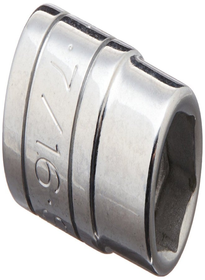 SK Tools USA 3/8" Drive, 6 Point, Shallow, SAE Chrome Socket, 3/8" | 45112 - Image 1