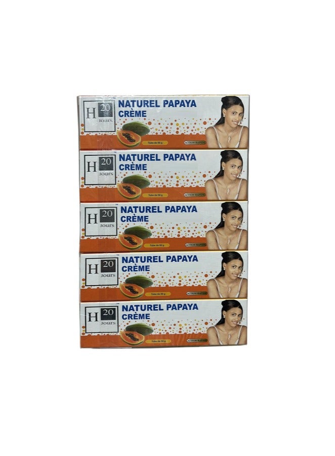 كريم ناتوريل بابايا 50 مل 5قطع