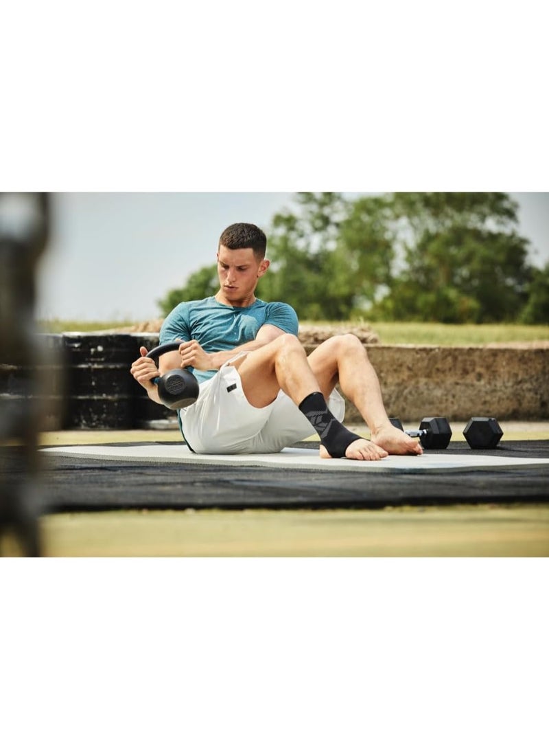 ريبوك دعامة الكاحل من ريبوك – مقاس متوسط (M)، لتثبيت المفصل والوقاية من الإصابات - Image 3