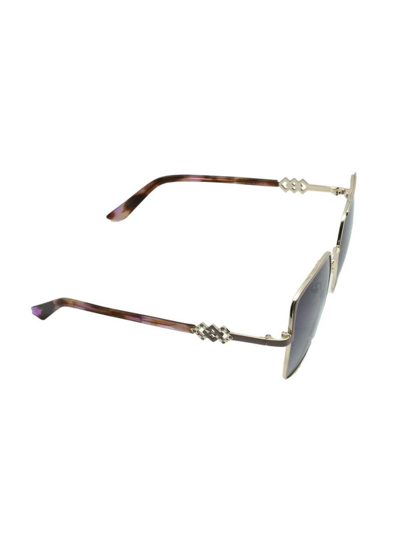 DLS Sunglasses for men and women - Oversized Metal Frame with Polarized lenses multipurpose use (MS9006-C5) - Image 5