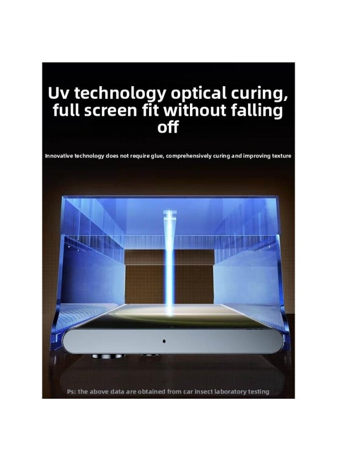 Generic - [seconds To Unlock] For Samsung S23ultra Mobile Phone Film Samsung S22ultra Film Note20ultra-Color:Imported Ceramic Film Ultra-clear 3 Pieces, Easy To Apply And 0 Bubbles | Fingerprint Unlocking In Seconds, Free Artifact-Size:Samsung Galaxys21ultra - Image 1