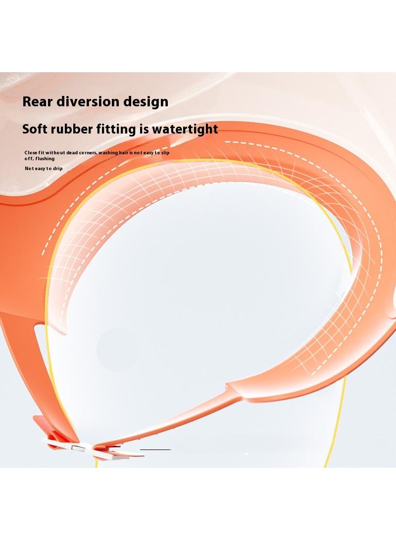general Baby Silicone Adjustable Shower Cap Water Blocking Ear Protection Shampoo Cap - Image 3