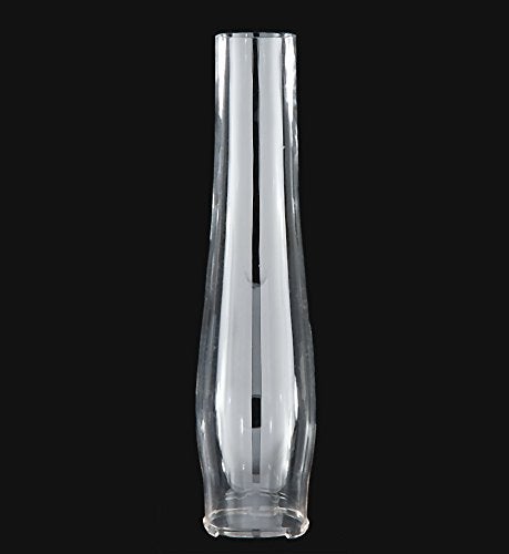 B&P Lamp® Supply 2 5/8 Inch by 12.5 Inch Twist-Lock Style Glass Lamp Chimney designed to fit Aladdin Style Lamps and Galleries - Image 3