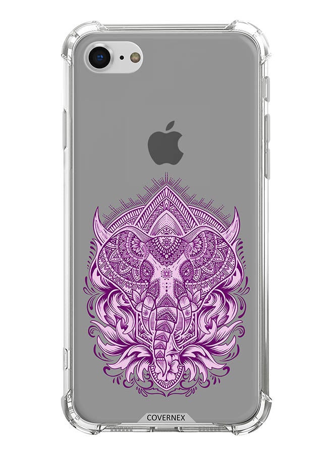 Covernex Shockproof Protective Case Cover For iPhone 8 Elepant Art - Image 1