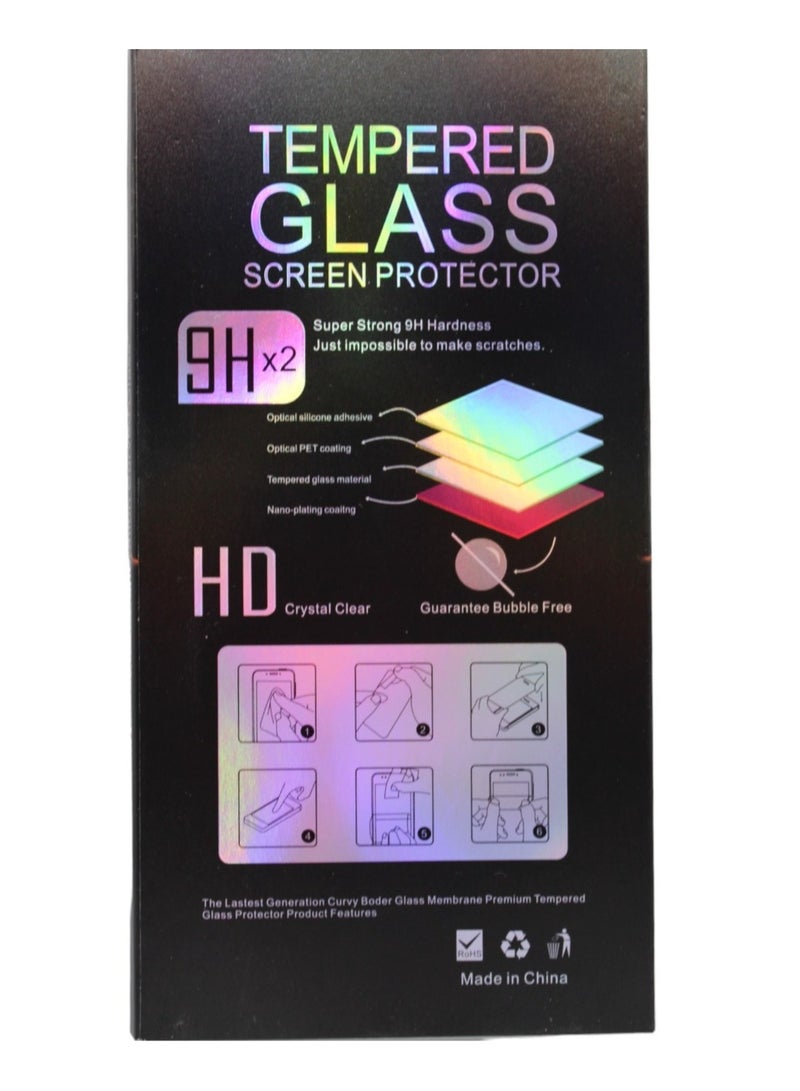 Tempered Glass Screen Protector Compatible With Infinix Hot 10 - Image 2