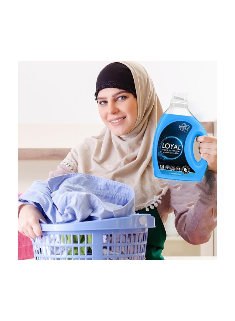 لويال وماتيكية 1.8 لتروفي سائل غسيل الملابس 1.8 لتر  - Image 3
