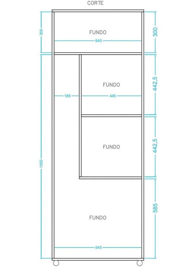 Markero Group All-in-One Storage Cabinet – Ideal for Organized and Stylish Living  - Image 4