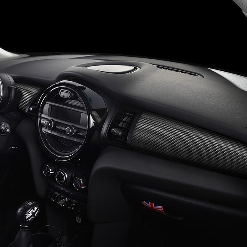 Wivplex Carbon Fiber Dashboard Vent Trim for BMW MINI - Image 5