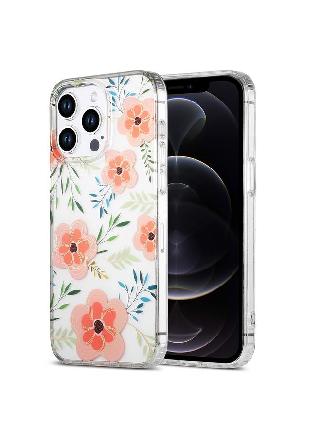 Zaboon Case For iPhone 12 Pro Max Dual-side Laminating IMD PC Hybrid TPU Phone Case - Image 1