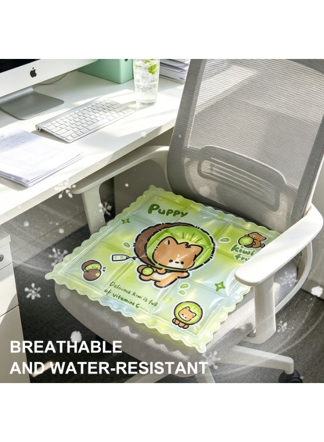 Summer Supplies Cartoon Cooling Cushion Summer Cooling Cushion for Students Cute Cooling Cushion Absorbs Pressure Points Seat Cushion for Office Chair Home Car Seat Cushion for Wheelchair ﻿ - Image 4