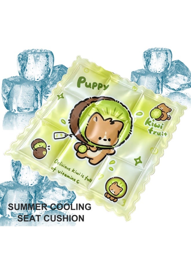 Summer Supplies Cartoon Cooling Cushion Summer Cooling Cushion for Students Cute Cooling Cushion Absorbs Pressure Points Seat Cushion for Office Chair Home Car Seat Cushion for Wheelchair ﻿ - Image 1