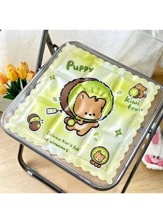 Summer Supplies Cartoon Cooling Cushion Summer Cooling Cushion for Students Cute Cooling Cushion Absorbs Pressure Points Seat Cushion for Office Chair Home Car Seat Cushion for Wheelchair ﻿ - Image 2