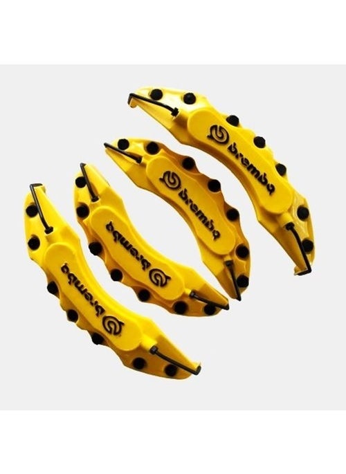 Tiger Marketing - Chevrolet Camaro Compatible Brembo Yellow Oil Hose Caliper Cover 4pcs - Image 1