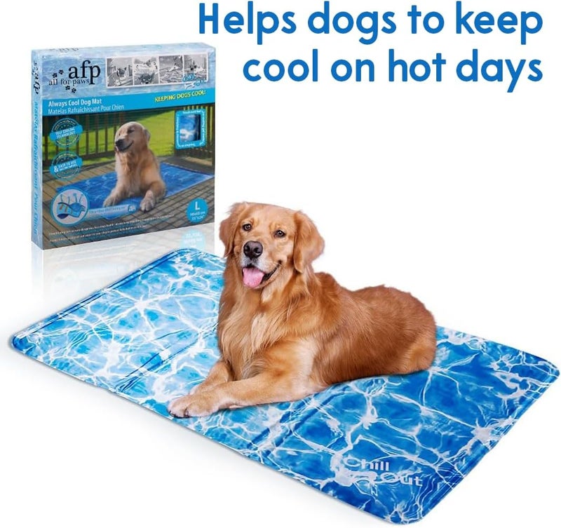 أوول فور بوز ALL FOR PAWS 8003 Chill Out - حصيرة التبريد للكلاب المتوسطة، بطانية Chill Out المنعشة، مقاس M، 50 × 40 سم - Image 3