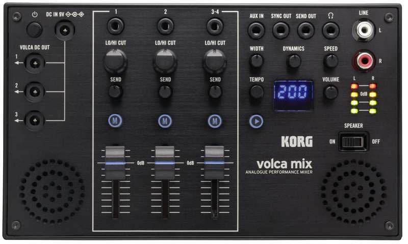 Korg Volca Mix Analogue Perfomance Mixer Four Channel w/Powerful Master Chain - Image 3