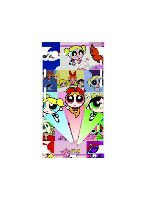 Printed Back Phone Sticker With The Edges For iphone 6 Animation Power Puff Girls By Cartoon Network