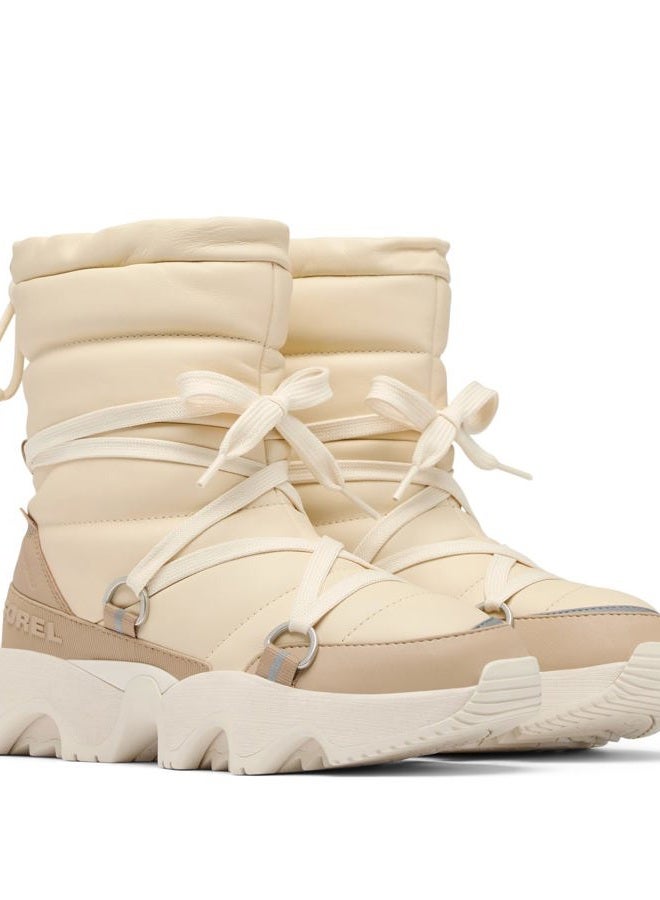 SOREL Women's Kinetic Impact NXT Waterproof Mid Boot, Honey White/Dusty Tan, 39 EU - Image 3