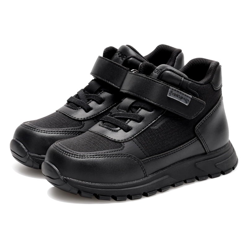 princepard Kids Orthopedic Shoes with Arch and Ankle SupportGirls and Boys Mesh Breathable Sneakers Black 8 Toddler - Image 2