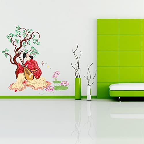 Rangoli New Modern Art & Trendy Wall Stickers for Home Decoration, Living Room, Bedroom Size Large-1320 - Image 3