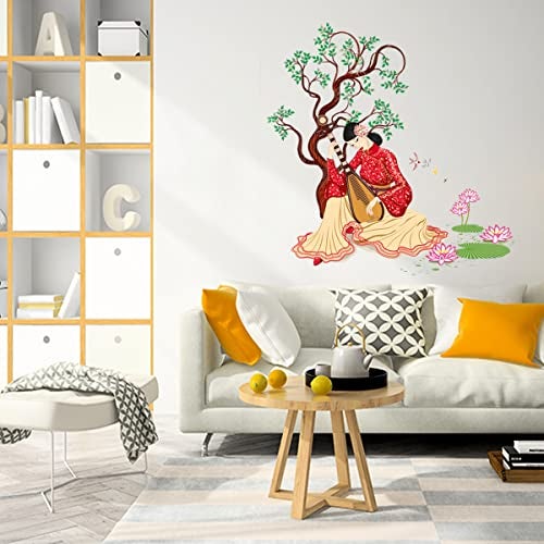 Rangoli New Modern Art & Trendy Wall Stickers for Home Decoration, Living Room, Bedroom Size Large-1320 - Image 2