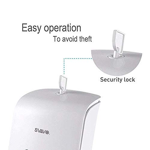 KR STORE Wall Mounted Plastic Soap Shampoo Body Shower 2 Compartments Dispenser Duo 500ml 500ml - Image 3