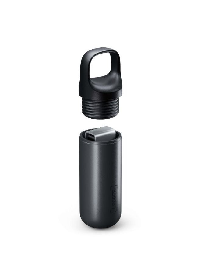 Ledger Ledger Nano X Pod | Secure & Protective Storage for Ledger Nano X Hardware Wallet, Portable and Lightweight | Aluminum Finish  - Image 1