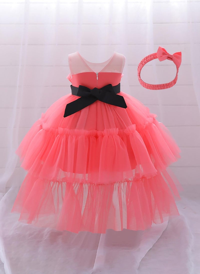 دىدانيالا فستان سهرة تول بطبقات - Image 2