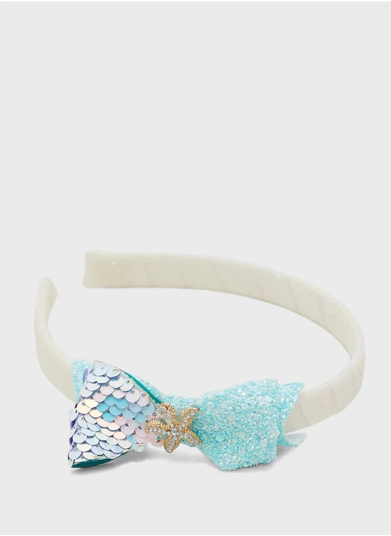 Claires Kids Bow Headband