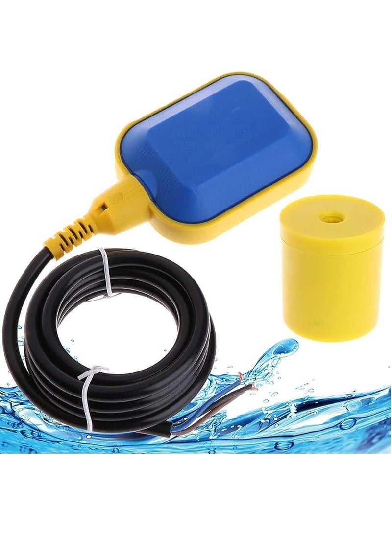 Electric Water Float - Liquid Water Level Regulator Contact Sensor for Tank Pump - Liquid Water Level Regulator Contact Sensor for Tank Pump and Liquid Level Adjustment (5 Meters) - Image 1