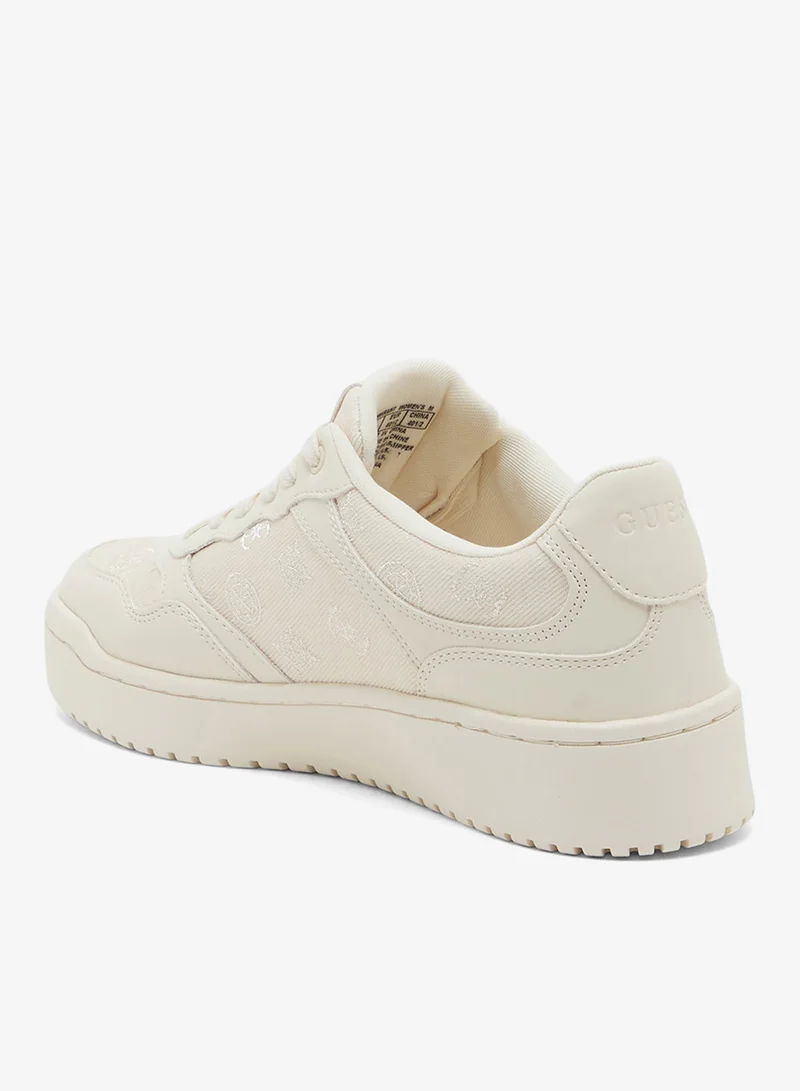 GUESS Lace Up Low Top Sneakers