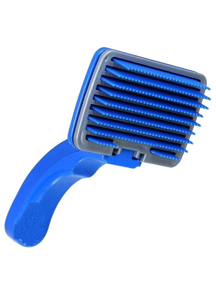 Grooming Brush For Dogs And Cats To Detangle Hair With Self-cleaning Brush - Image 1