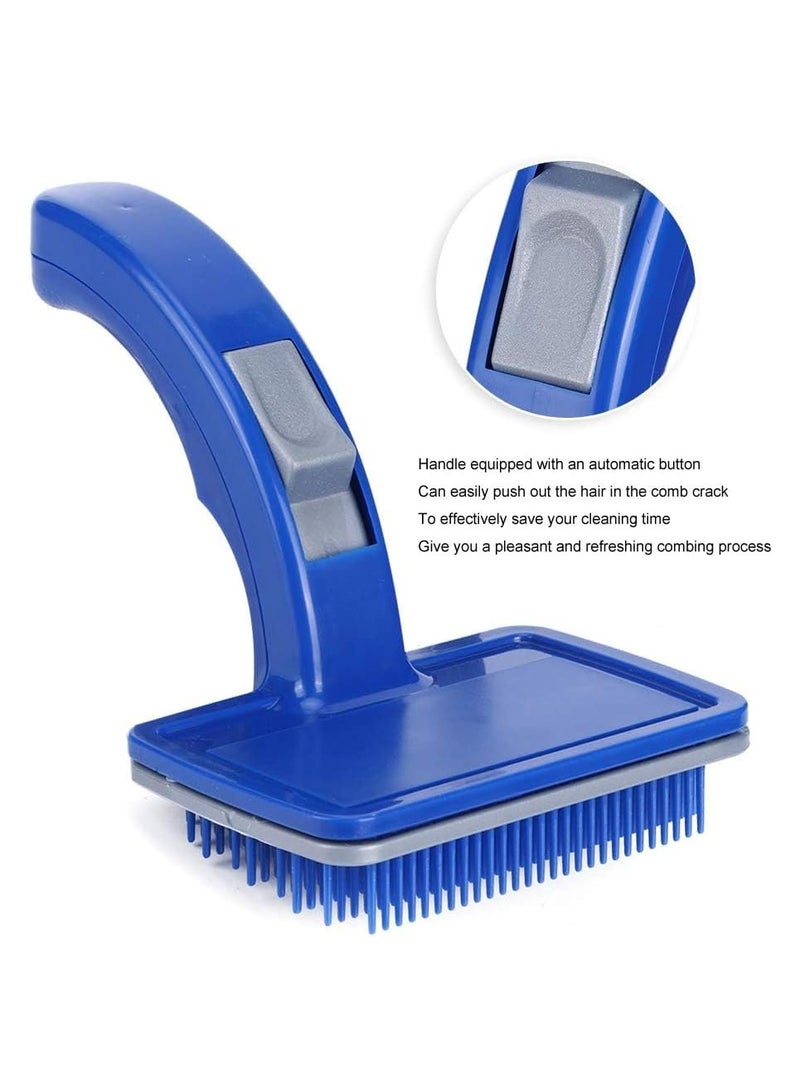 Grooming Brush For Dogs And Cats To Detangle Hair With Self-cleaning Brush - Image 3