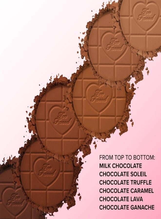 Too FacedCosmetics توت فيسد كوزمتيكس تشوكليت سولي مات بلورينج برونزر – تشوكليت جاناش (ريتش) – 0.28 أوقية / 8 جرام - Image 5