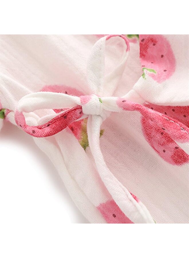 LAMAY Kimono Robe Newborn Cotton Yarn Robe infant Romper infant Japanese Pajamas,Super soft, Strong sweat absorption keep infant's skin dry and cool(66cm,80cm) (Size : 66cm) - Image 3