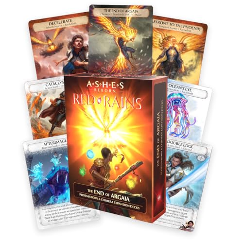 Plaid Hat Games Ashes Reborn Red Rains The End of Argaia by Plaid Hat Games Ages 14 12 Players Strategic Card Adventure with Phoenixborn Heroes Narrative DeckBuilding Challenges - Image 5