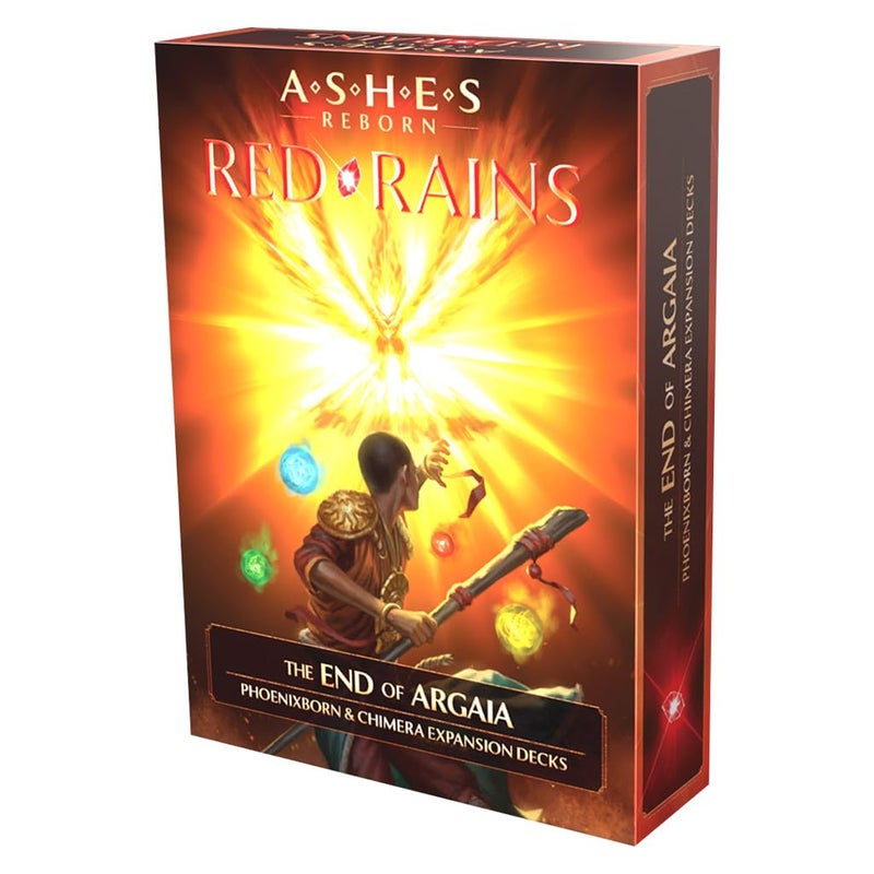 Plaid Hat Games Ashes Reborn Red Rains The End of Argaia by Plaid Hat Games Ages 14 12 Players Strategic Card Adventure with Phoenixborn Heroes Narrative DeckBuilding Challenges - Image 3