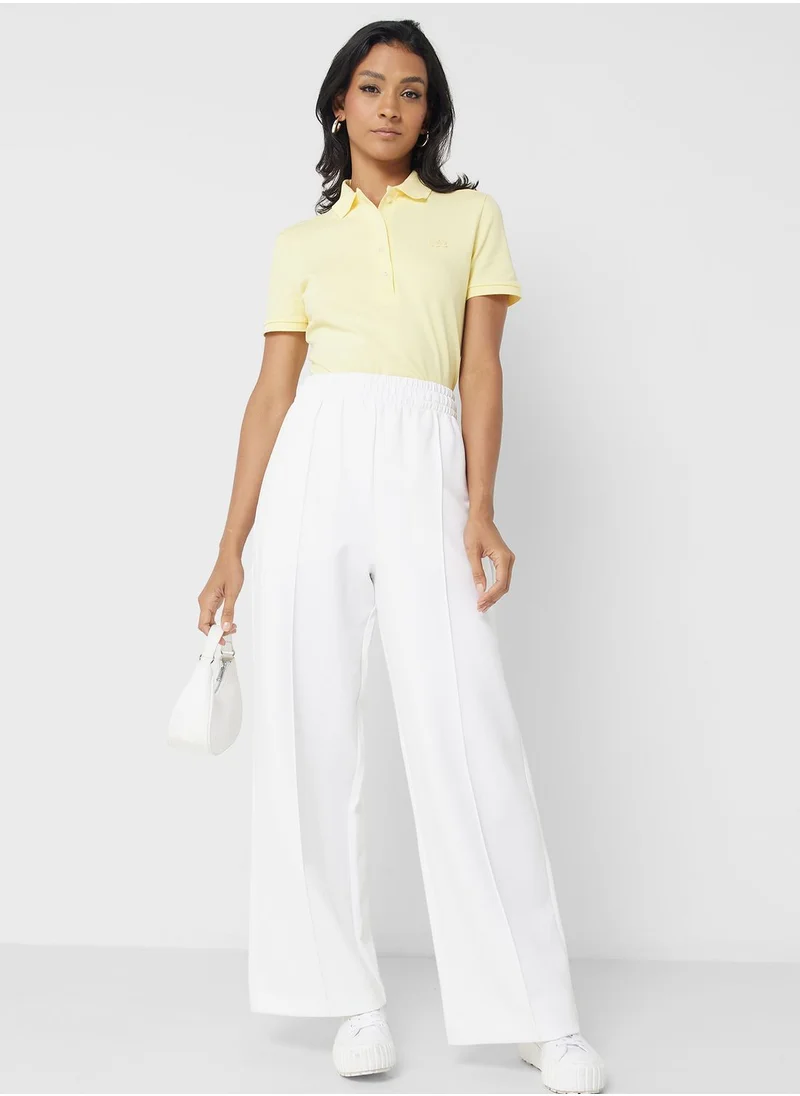 LACOSTE High Waist Pants