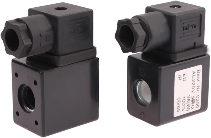 ملف كويلة صمام كهرومغناطيسي واحد 12vdc 24vdc Ac24v 110v 220v 380v، قطر داخلي 13mm، ارتفاع 41mm (AC24V) - Image 2