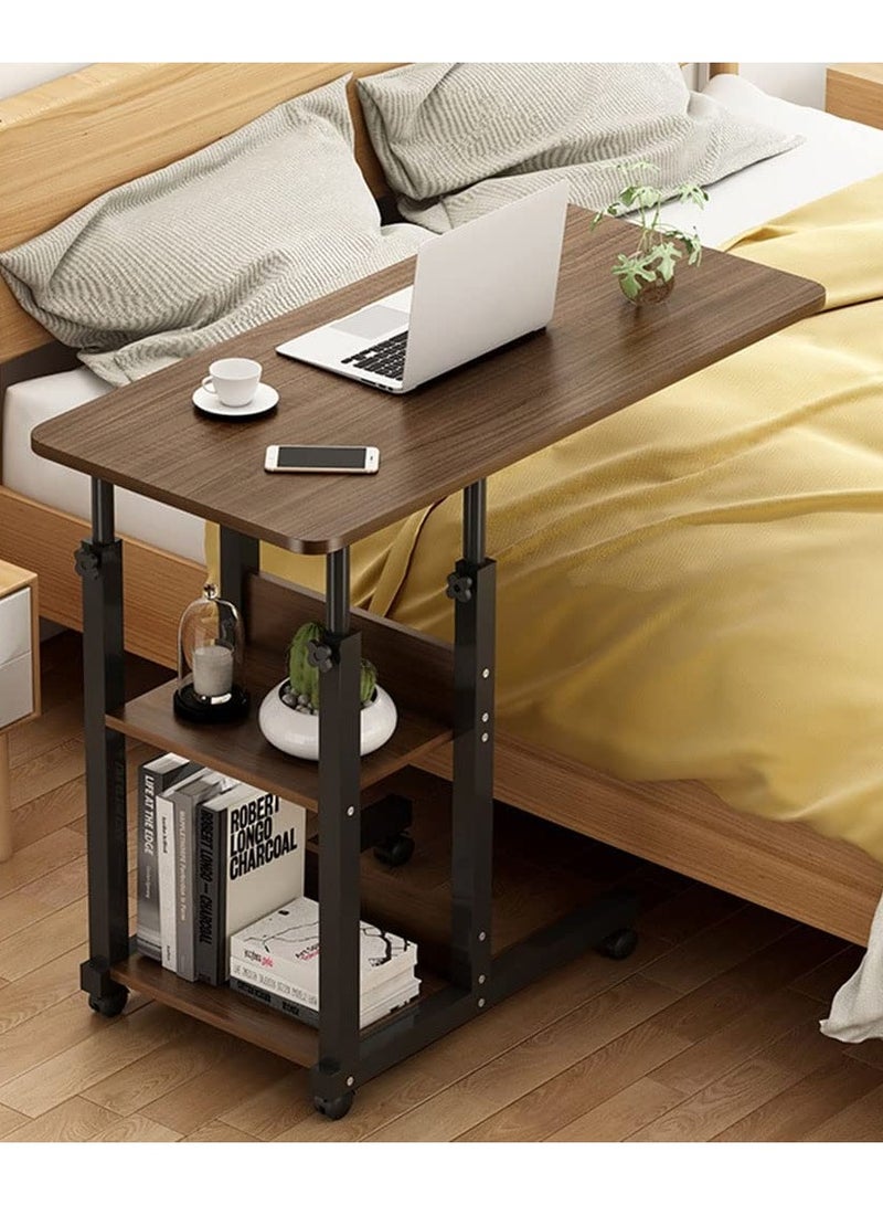 DubaiGallery Side table small coffee table sofa side cabinet mobile minimalist small corner table bedside table small bedside table small apar - Image 2