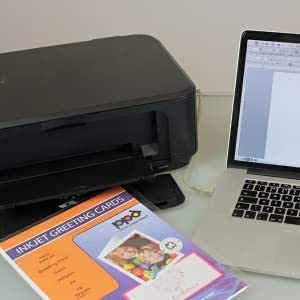 PPD Greeting Card Paper, Printable Greeting Cards With Envelopes for Inkjet Printer, 8.5 x 11 Blank Half Fold to 5.5 x 8.5 Custom Cards for Birthday, Wedding, Invitations, Thank You Note (20 Sheets) - Image 4