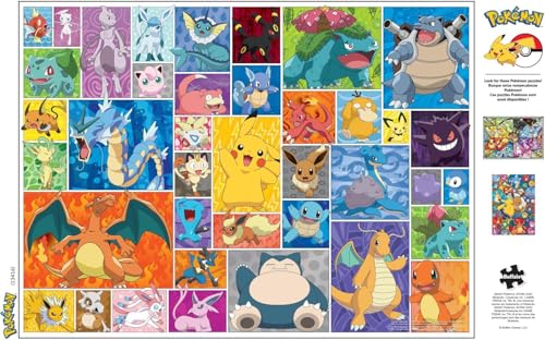 Buffalo Games - Pokemon - Frames - 1000 Piece Jigsaw Puzzle for Adults Challenging Puzzle Perfect for Game Nights - 1000 Piece Finished Size is 26.75 x 19.75, Large - Image 5