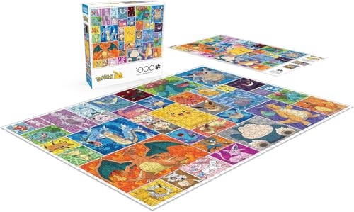 Buffalo Games - Pokemon - Frames - 1000 Piece Jigsaw Puzzle for Adults Challenging Puzzle Perfect for Game Nights - 1000 Piece Finished Size is 26.75 x 19.75, Large - Image 4