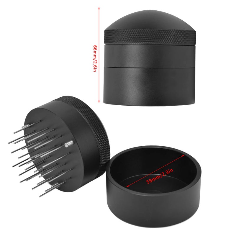 58mm Aluminum Alloy Coffee Distribution Tool Needle For High Extraction Home Or Shop Use - Image 3