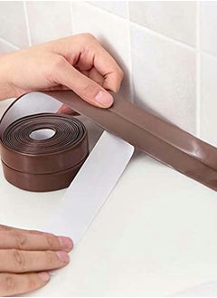 KASTWAVE Caulking Tape Strip, Anti-Mould Caulking Sealing Self-Adhesive Bathtub Caulking Tape  - Image 2