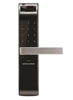 Yale Smart Lock YDM4109A, with Fingerprint, Pin Code & Mechanical Key for Keyless Home Entry, Auto Locking and Emergency Power Supply, Adjustable Handle Suitable for Right or Left Handed Doors  - Image 1